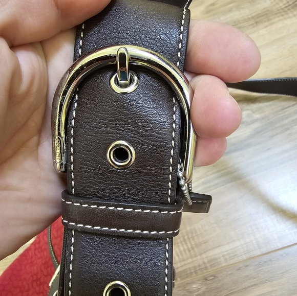 Coach Messenger Shoulder Bag Flap Jacquard Mini C Signature 6377 - Picture 13 of 17